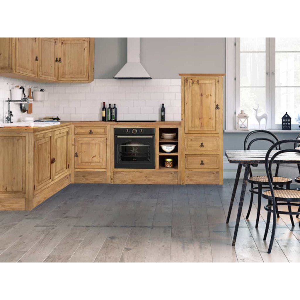 Küchenmodul Mexico Möbel Landhaus Pinie Honig