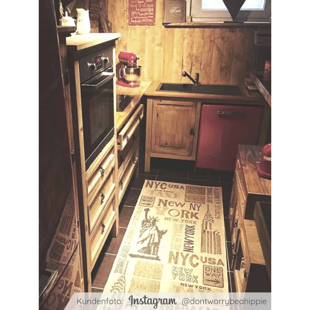 Hochschrank Mexico Möbel Landhaus Pinie Honig