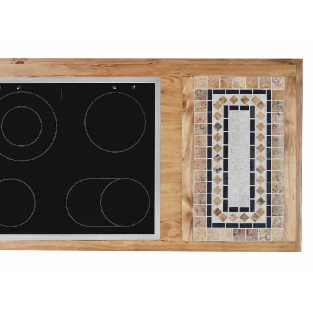 Küchenmodul Mexico Möbel Landhaus Pinie Honig