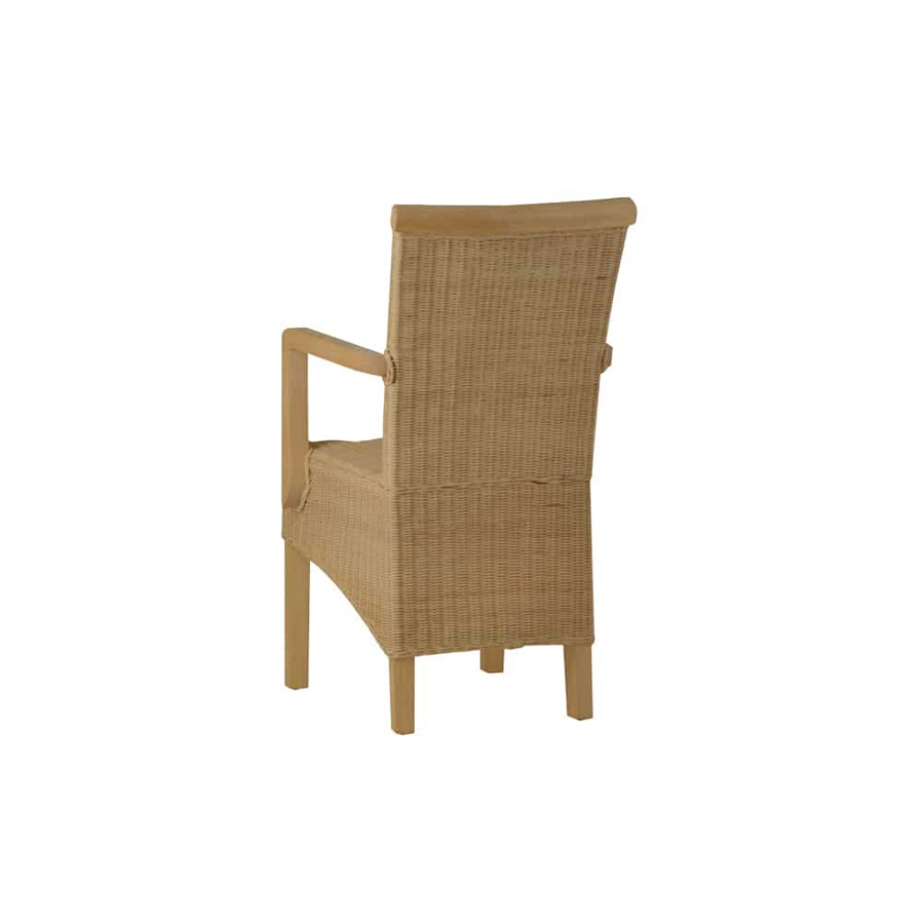 Armlehnstuhl Rattan Modern Mahagoni Rattan natur