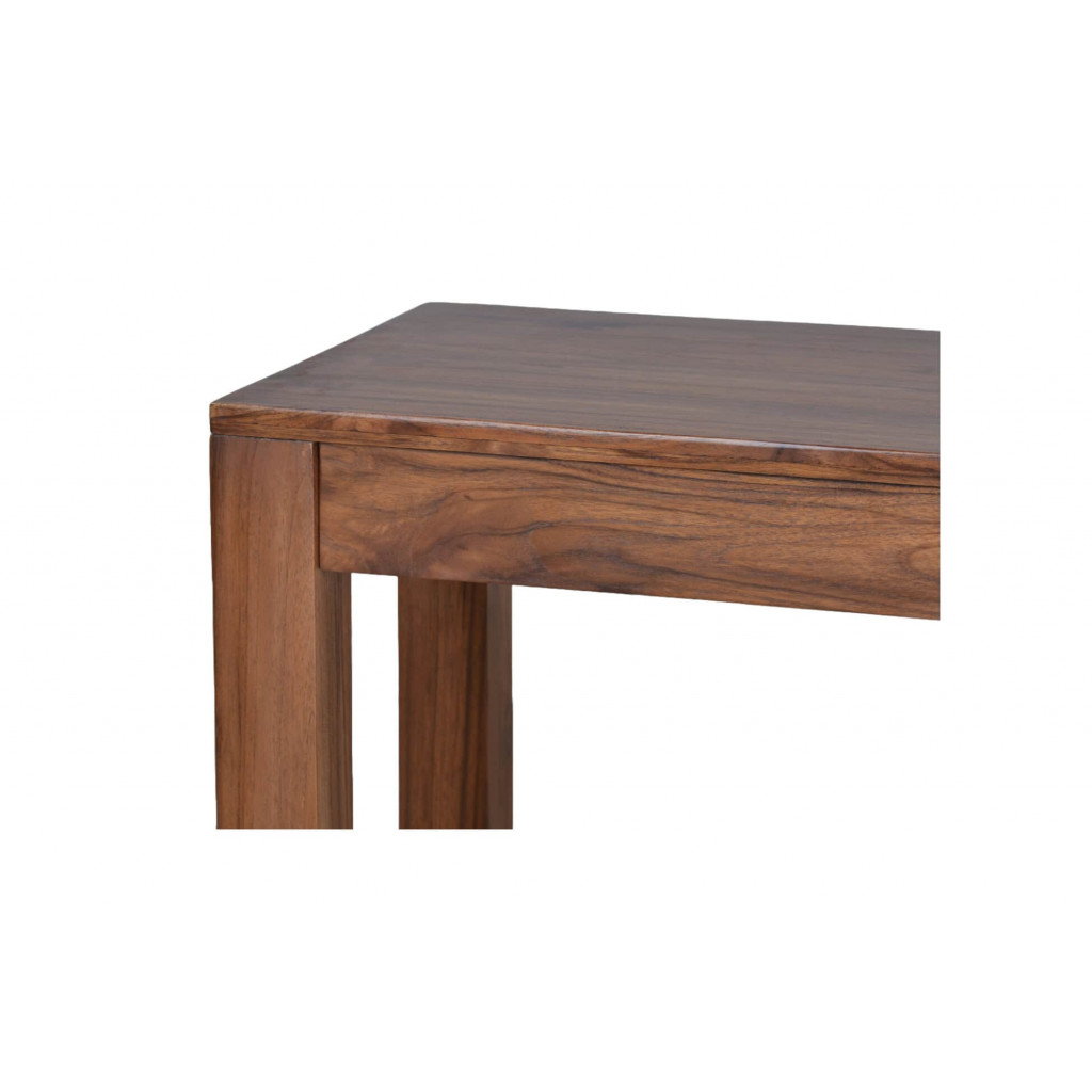 Bank Lendra Modern Massivholz Teak Hellbraun
