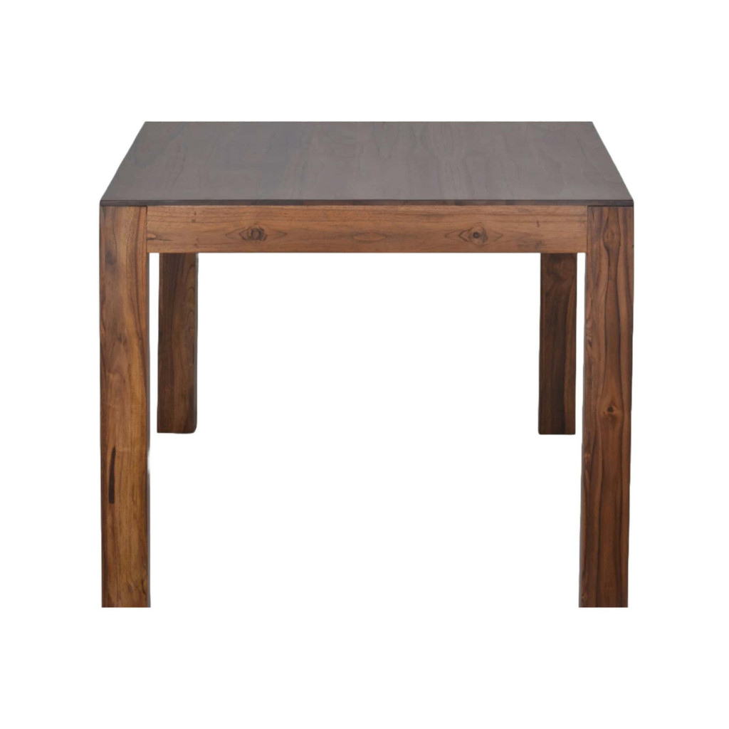 Esstisch Lendra Modern Massivholz Teak Hellbraun