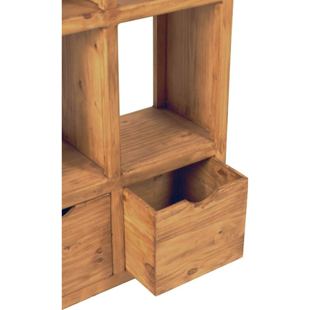 Raumteiler Mexico Möbel Landhaus Pinie Honig