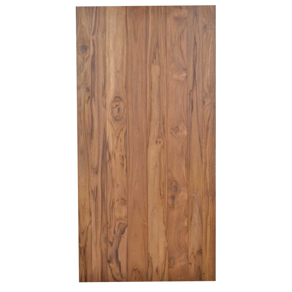 Couchtisch Thali Modern Teak Dunkelbraun