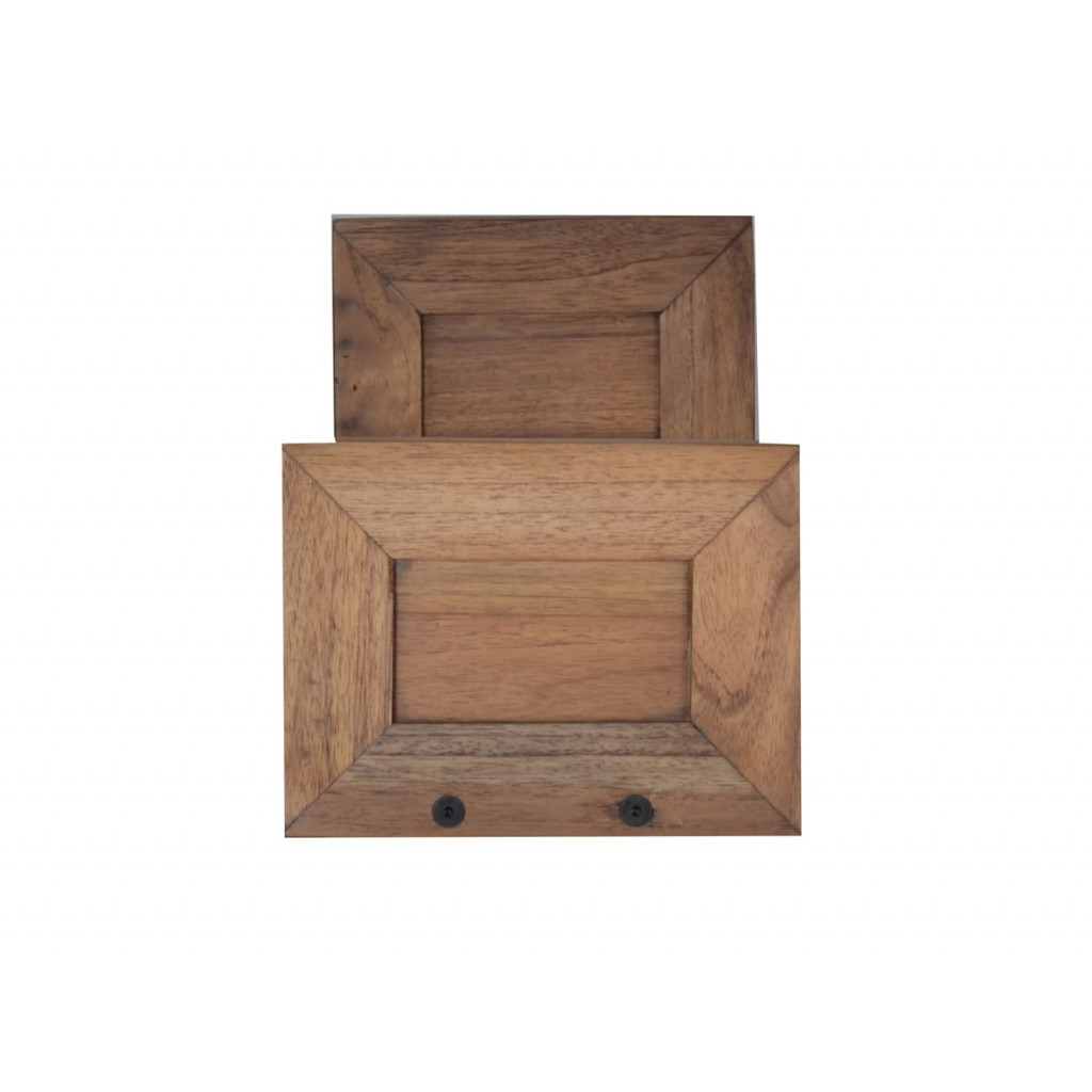 Wandregal Masala Modern Teak Braun