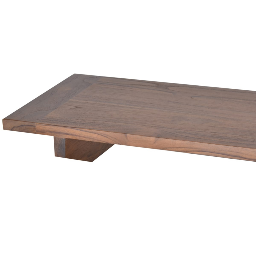 Wandregal Thali Modern Teak Braun