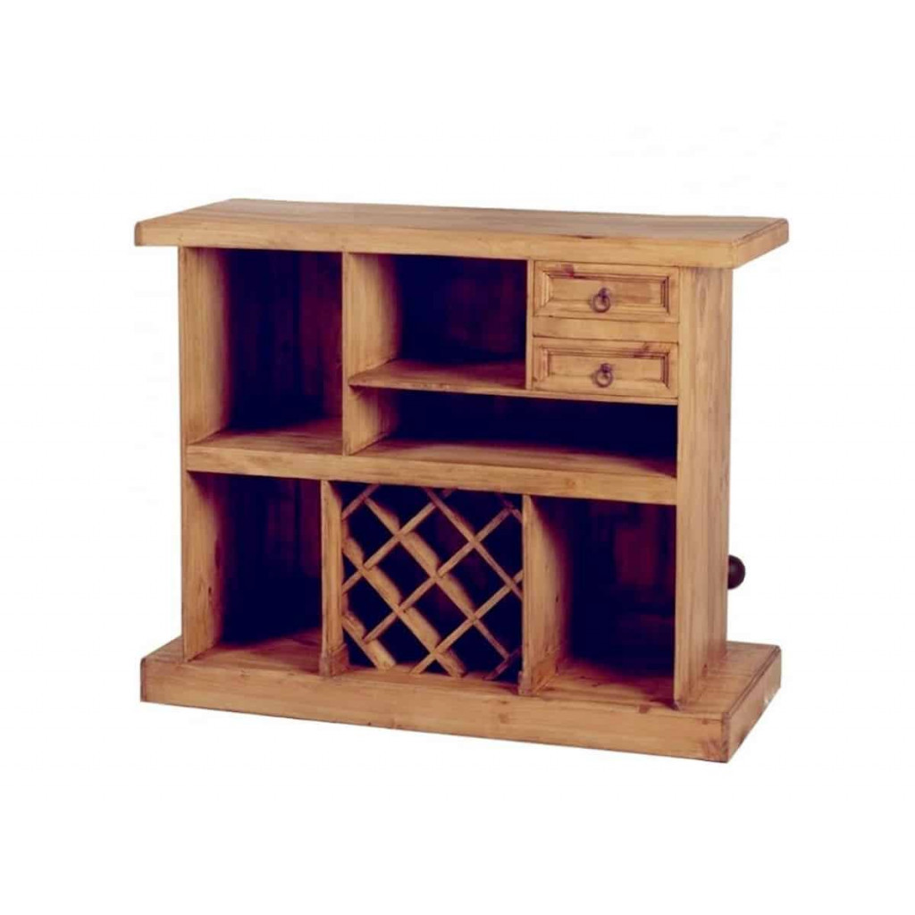 Bar Mexico Möbel Landhaus Pinie Honig