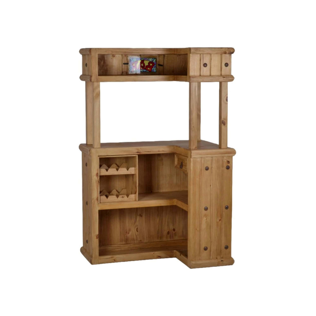 Bar Mexico Möbel Landhaus Pinie Honig