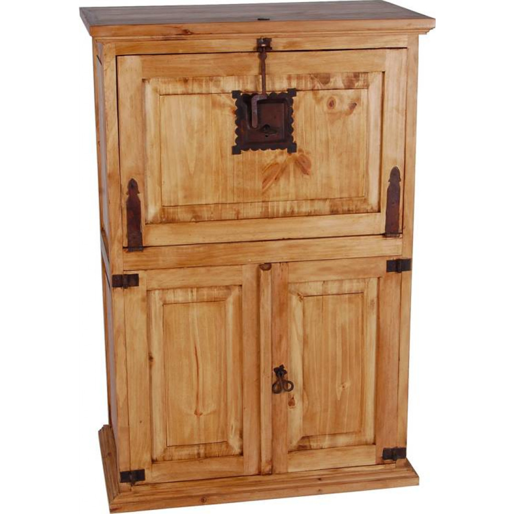 Barschrank Mexico Möbel Landhaus Pinie Honig