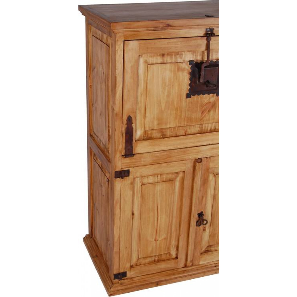 Barschrank Mexico Möbel Landhaus Pinie Honig