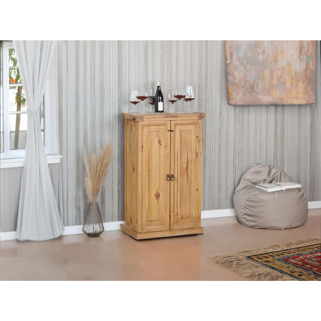 Barschrank Mexico Möbel Pinie Honig