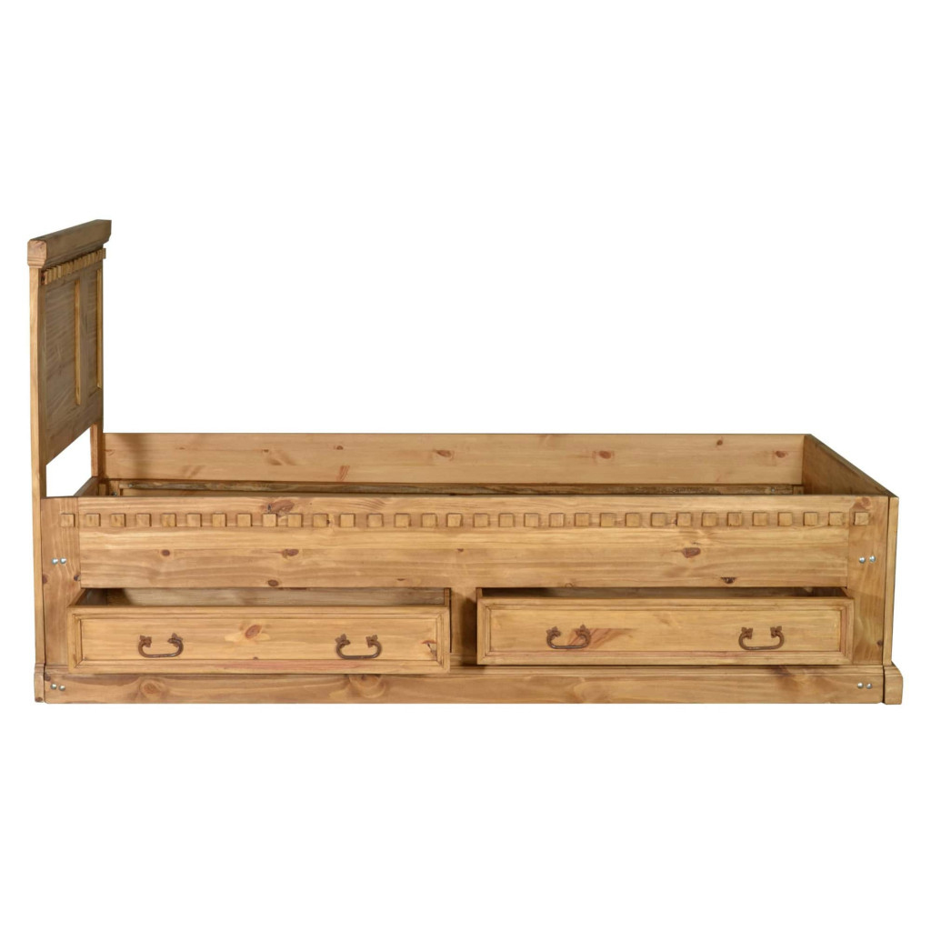 Bett Mexico Möbel Landhaus Honig