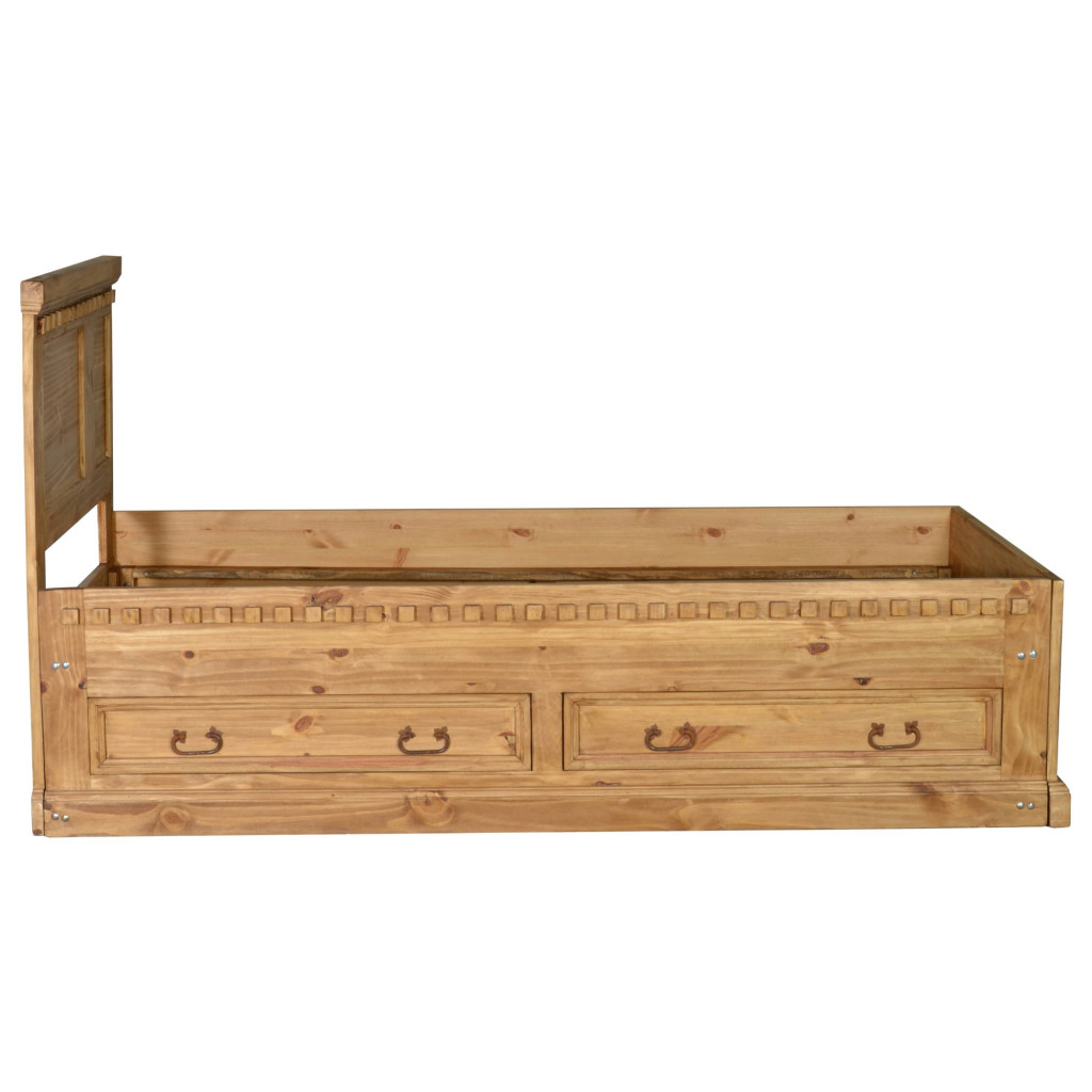 Bett Mexico Möbel Landhaus Honig