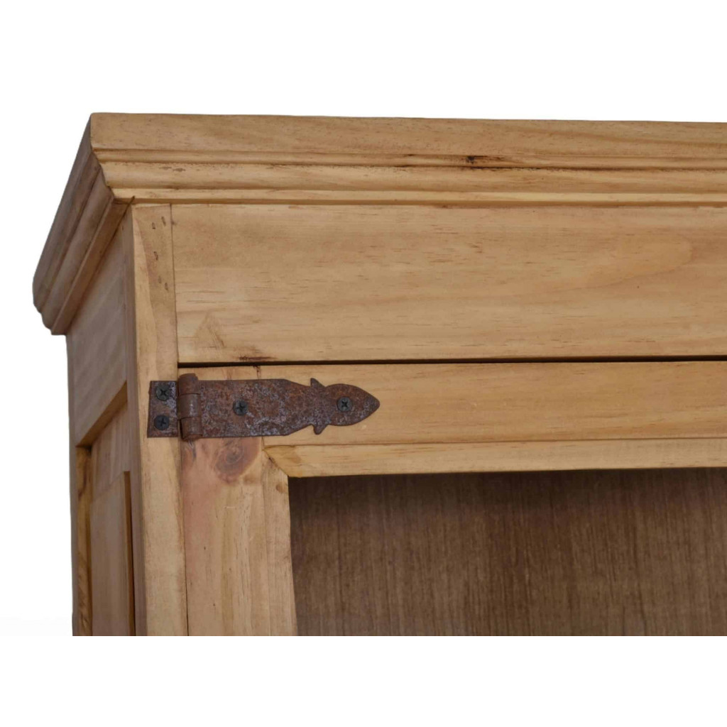 Buffet Mexico Möbel Landhaus Glas Massivholz Pinie Honig