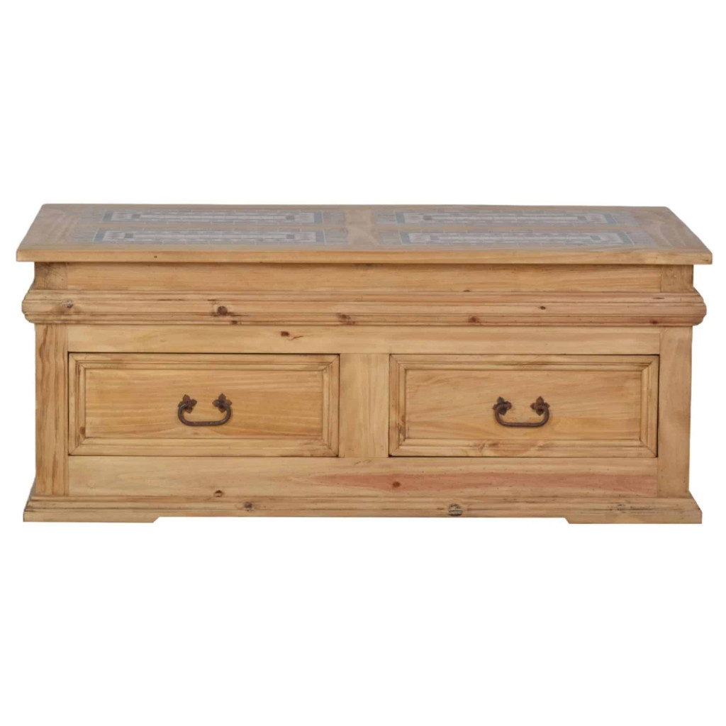 Couchtisch Mexico Möbel Landhaus Massivholz Pinie Honig