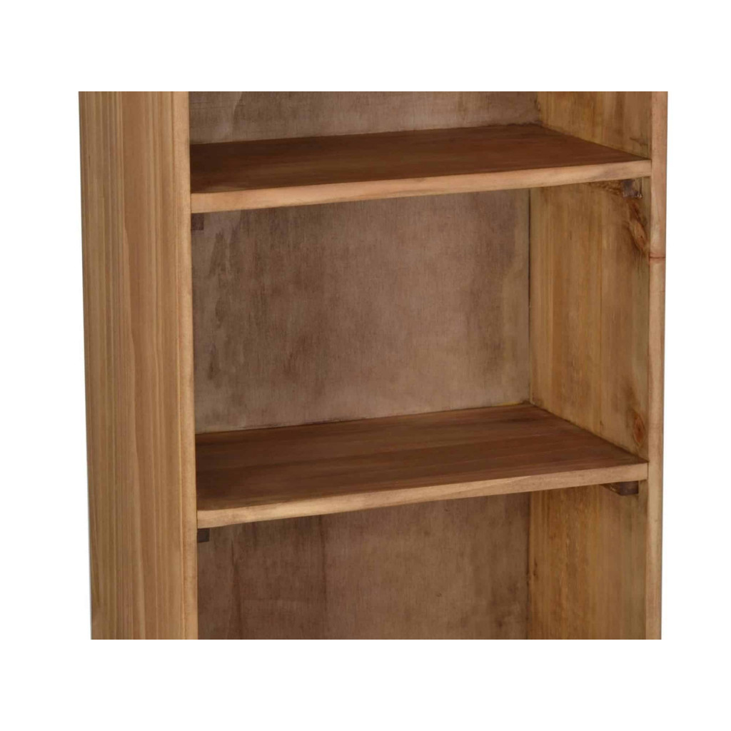 DVD-Regal Mexico Möbel Landhaus Massivholz Pinie Honig