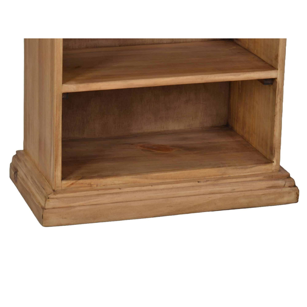 DVD-Regal Mexico Möbel Landhaus Massivholz Pinie Honig