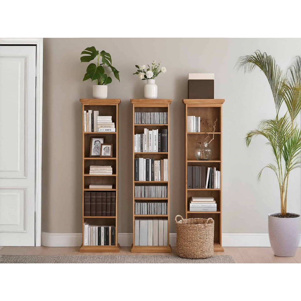 DVD-Regal Mexico Möbel Landhaus Pinie Honig