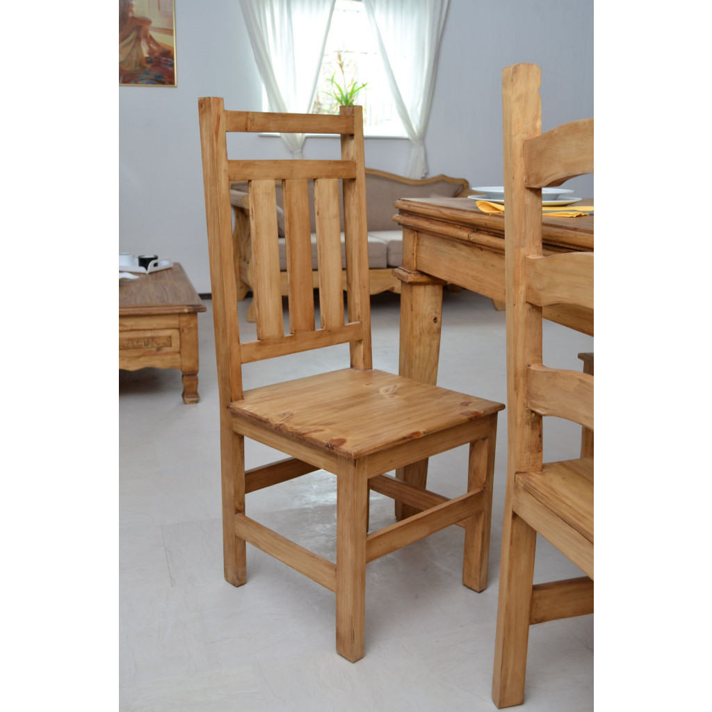 Esszimmerstuhl Mexico Möbel Landhaus Pinie Honig