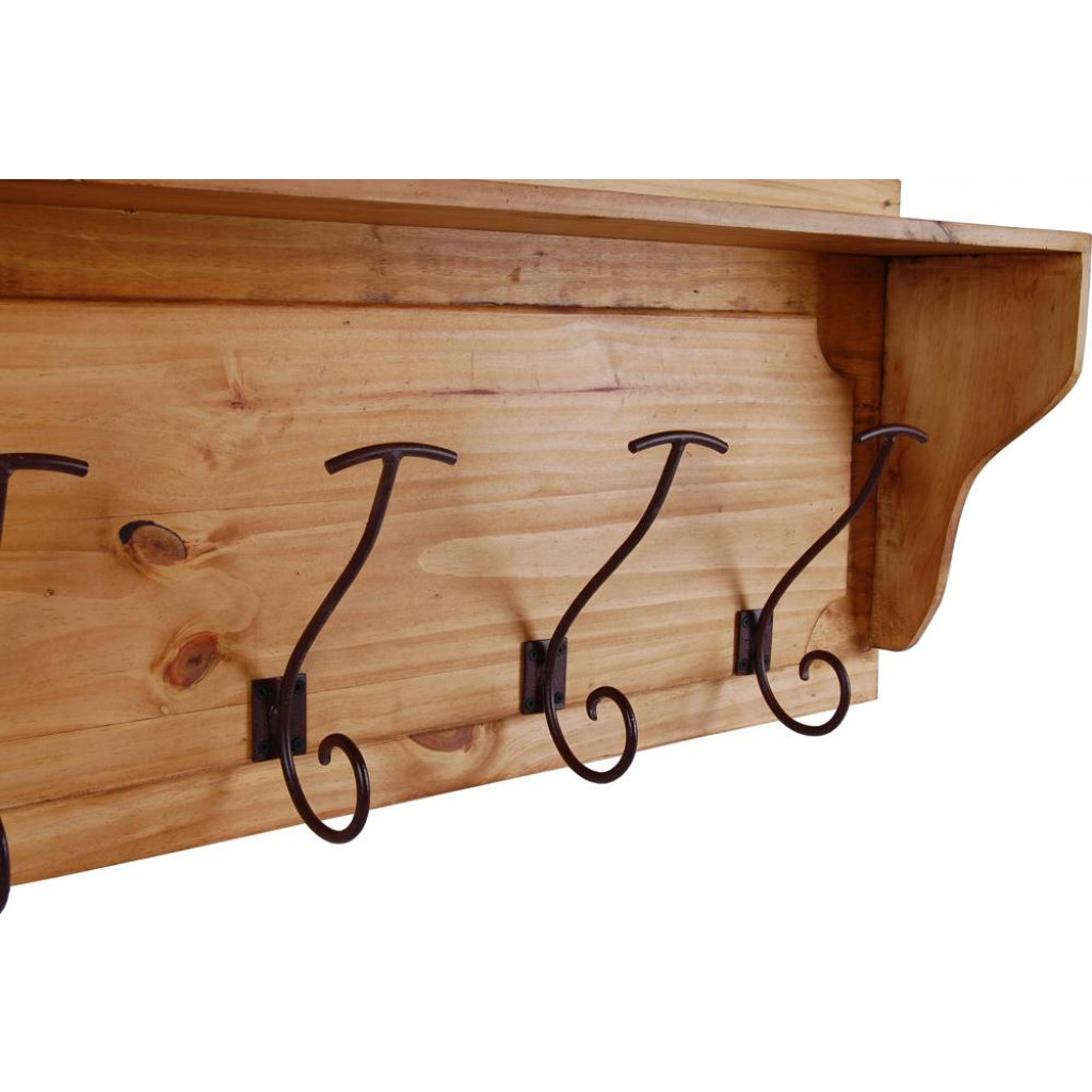 Garderobenhaken Mexico Möbel Landhaus Pinie Honig