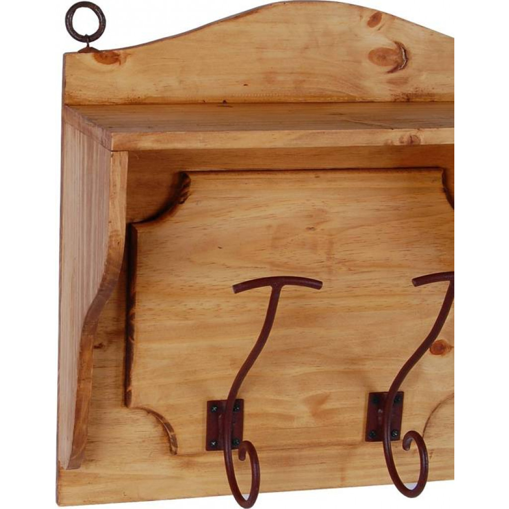 Garderobenhaken Mexico Möbel Landhaus Pinie Honig