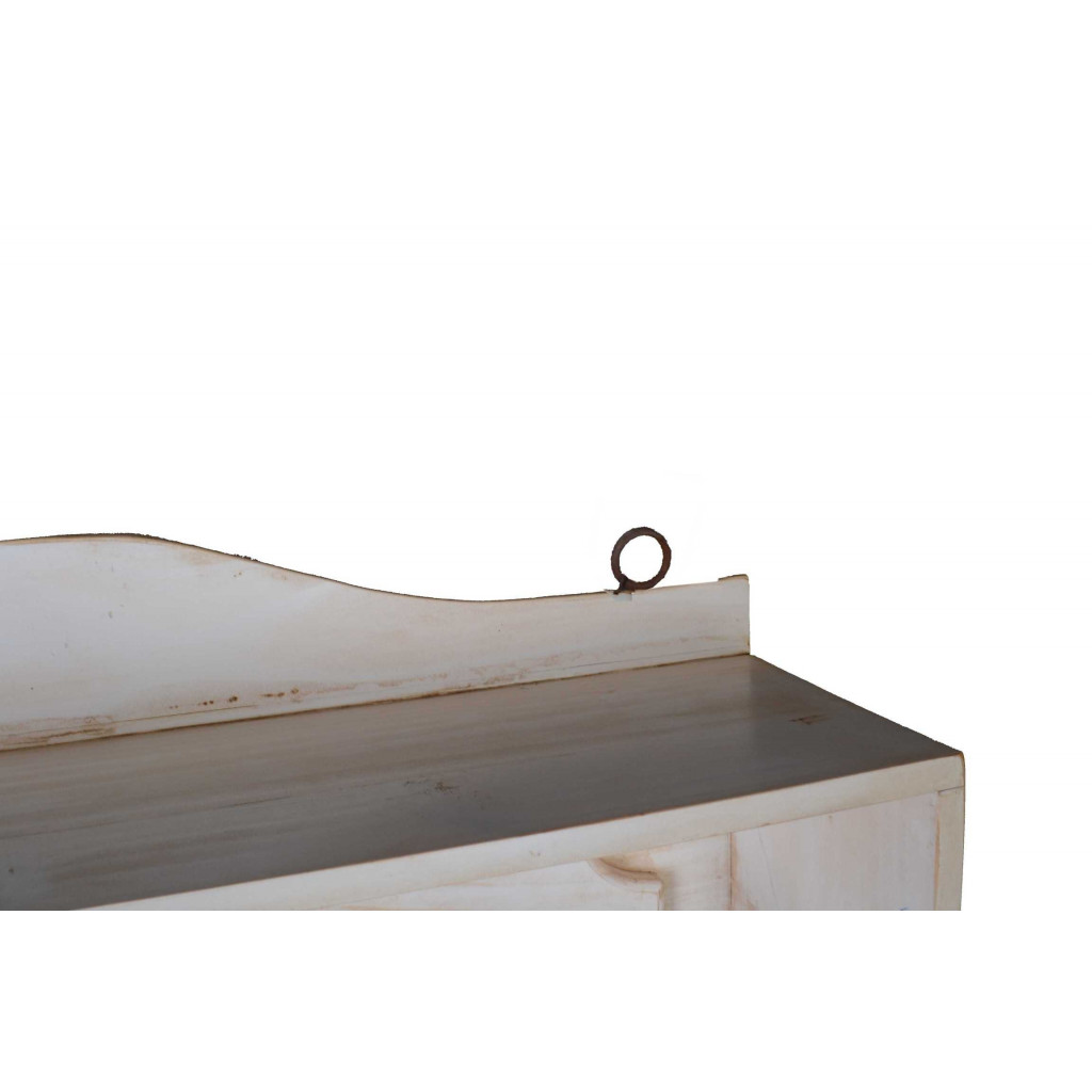 Garderobenhaken Mexico Möbel Landhaus Pinie Weiß