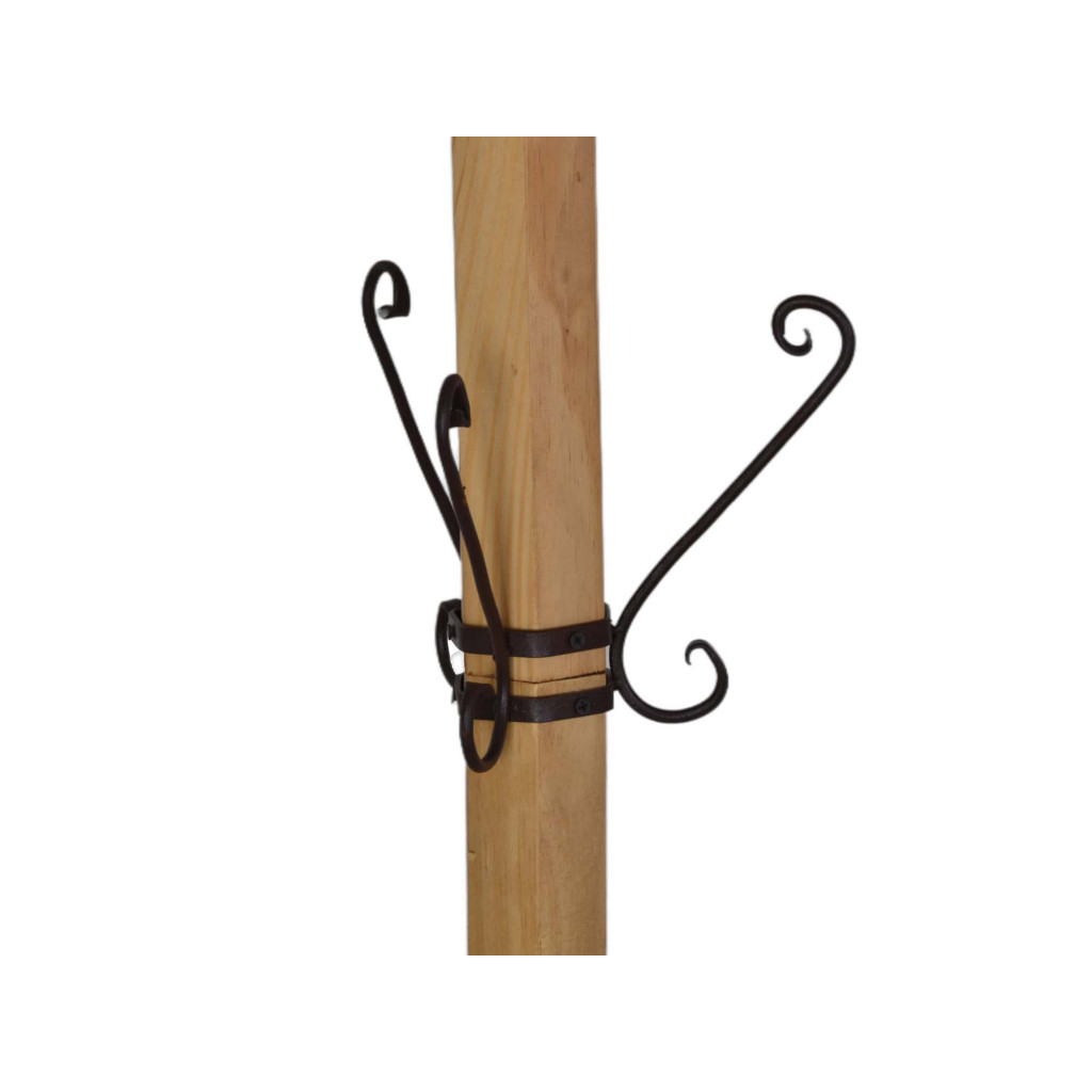 Garderobenständer Mexico Möbel Landhaus Massivholz Pinie Honig