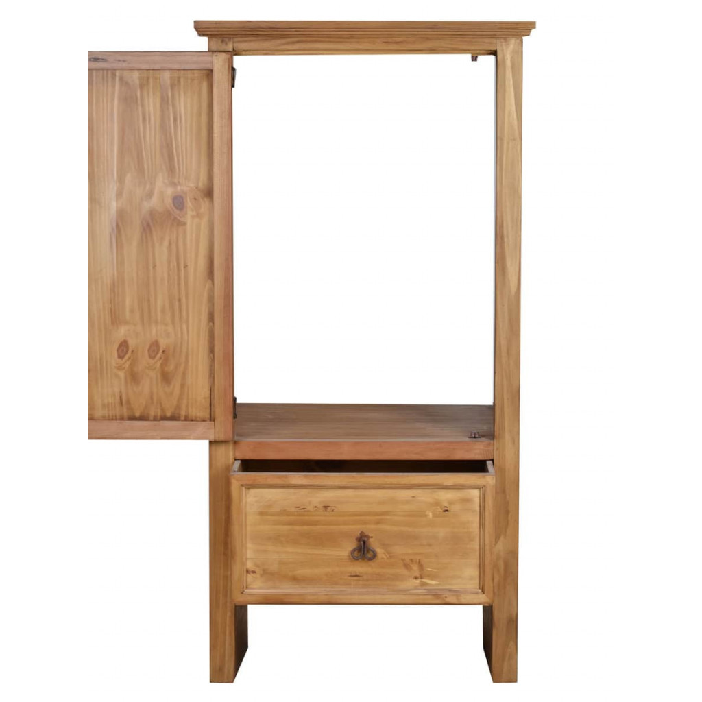 Hochschrank  Landhaus Pinie Honig