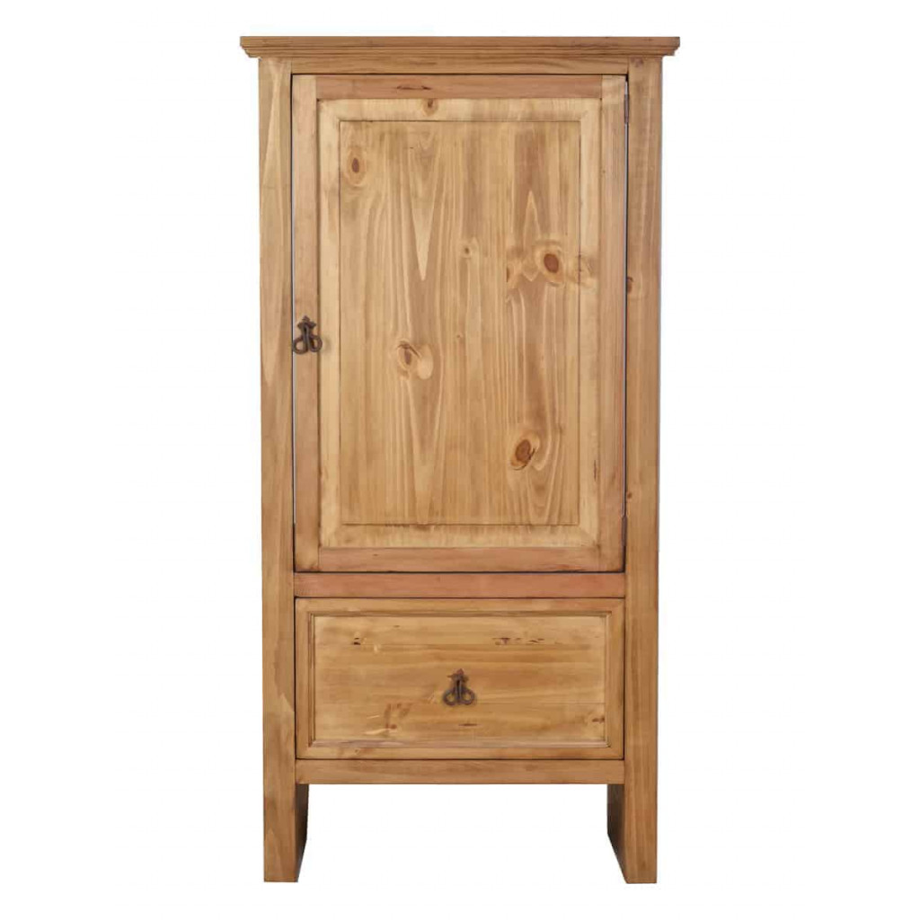 Hochschrank Mexico Möbel Landhaus Pinie Honig