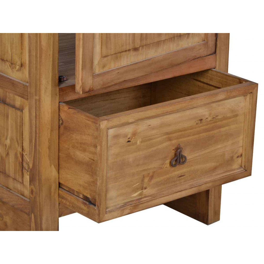 Hochschrank Mexico Möbel Landhaus Pinie Honig