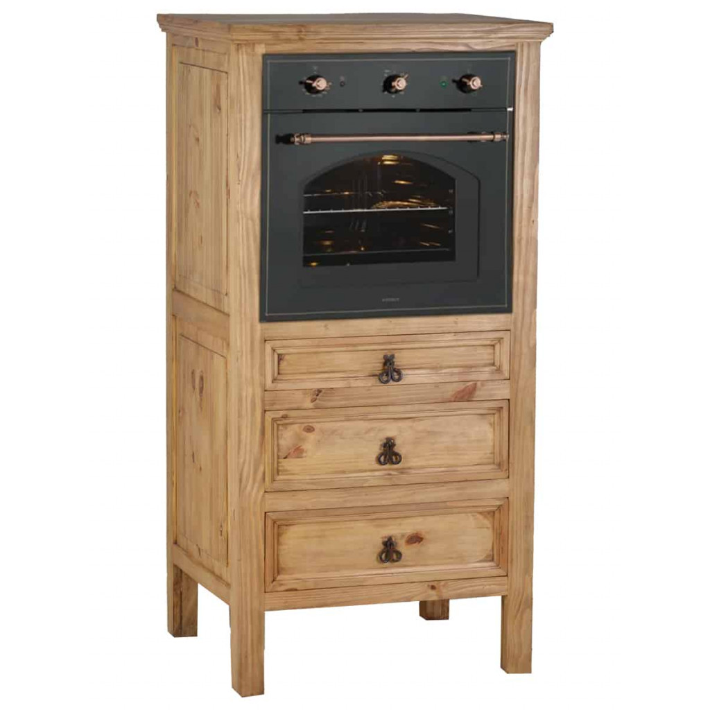 Hochschrank Mexico Möbel Landhaus Pinie Honig