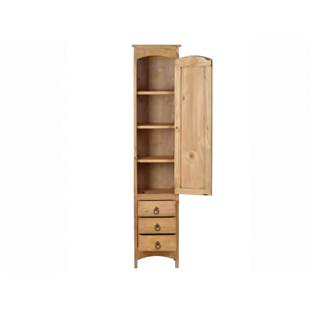 Hochschrank Mexico Möbel Landhaus Pinie Honig