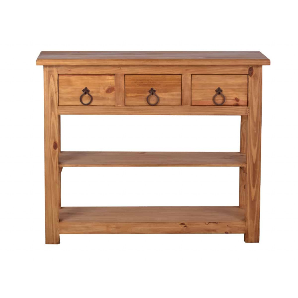 Konsole Mexico Möbel Landhaus Pinie Honig