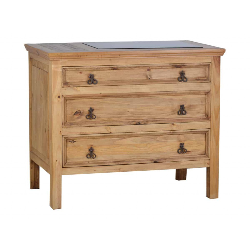 Küchenmodul Mexico Möbel Landhaus Pinie Honig