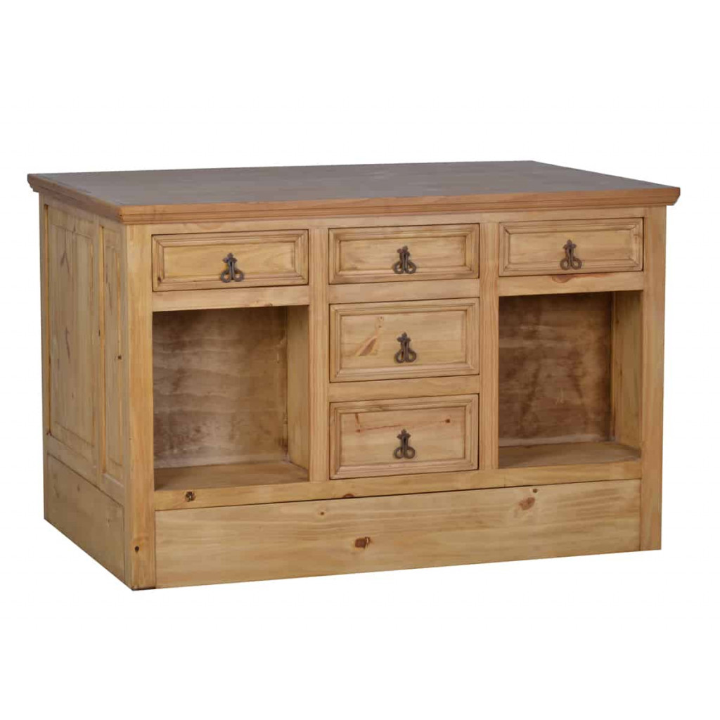 Küchenmodul Mexico Möbel Landhaus Pinie Honig