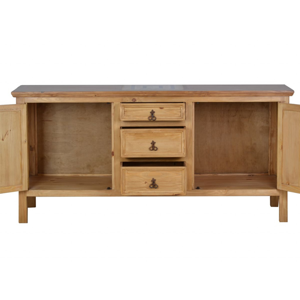 Küchenmodul Mexico Möbel Landhaus Pinie Honig