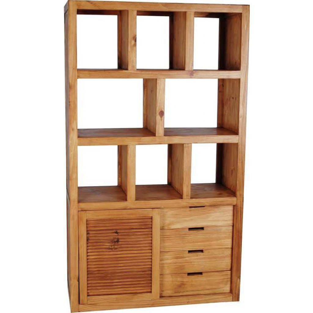 Regal Mexico Möbel Landhaus Pinie Honig