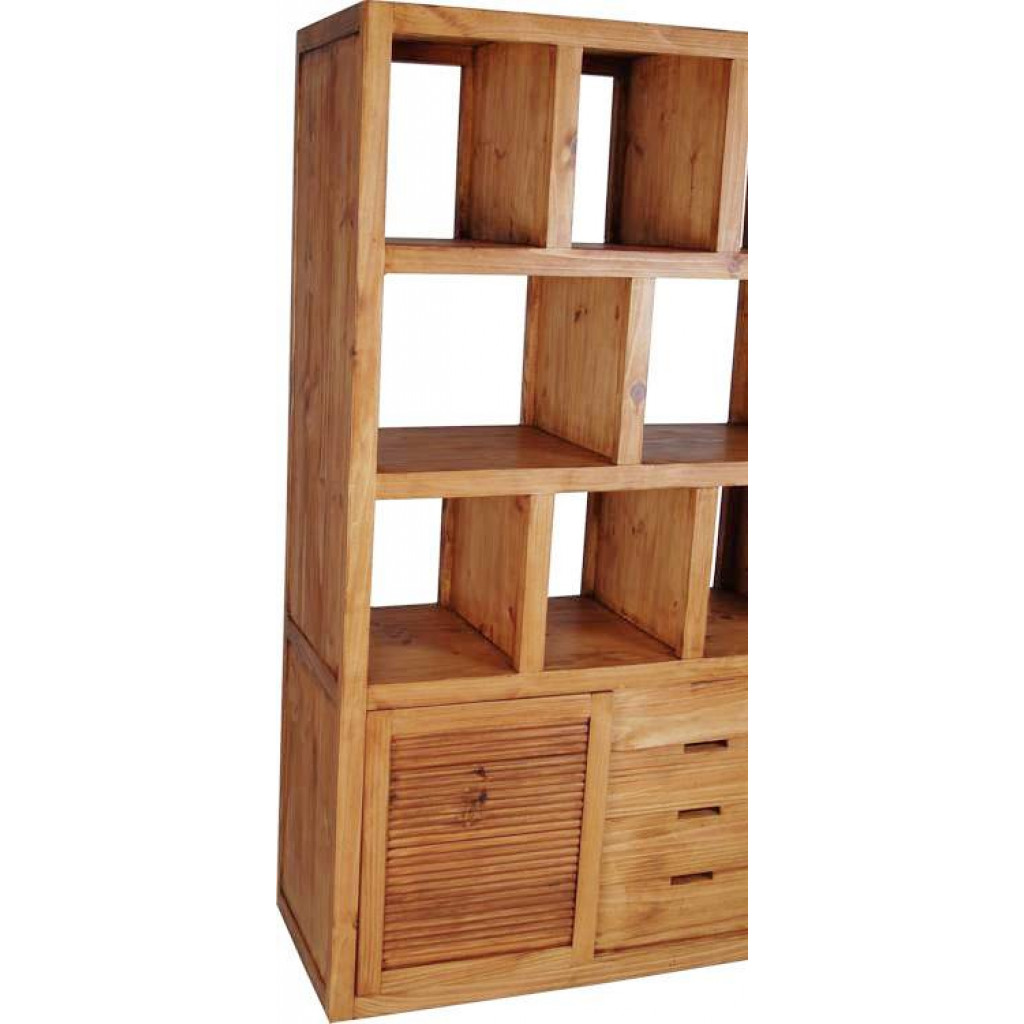 Regal Mexico Möbel Landhaus Pinie Honig