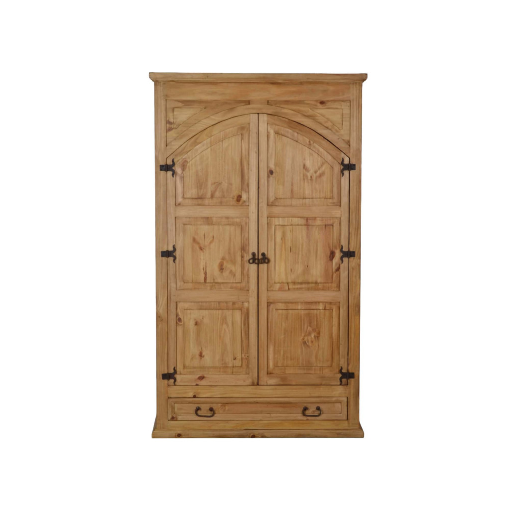 Schrank Mexico Möbel Landhaus Massivholz Pinie Honig