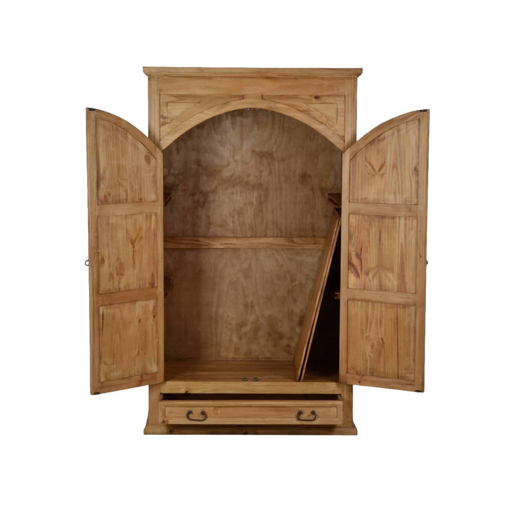 Schrank Mexico Möbel Landhaus Massivholz Pinie Honig