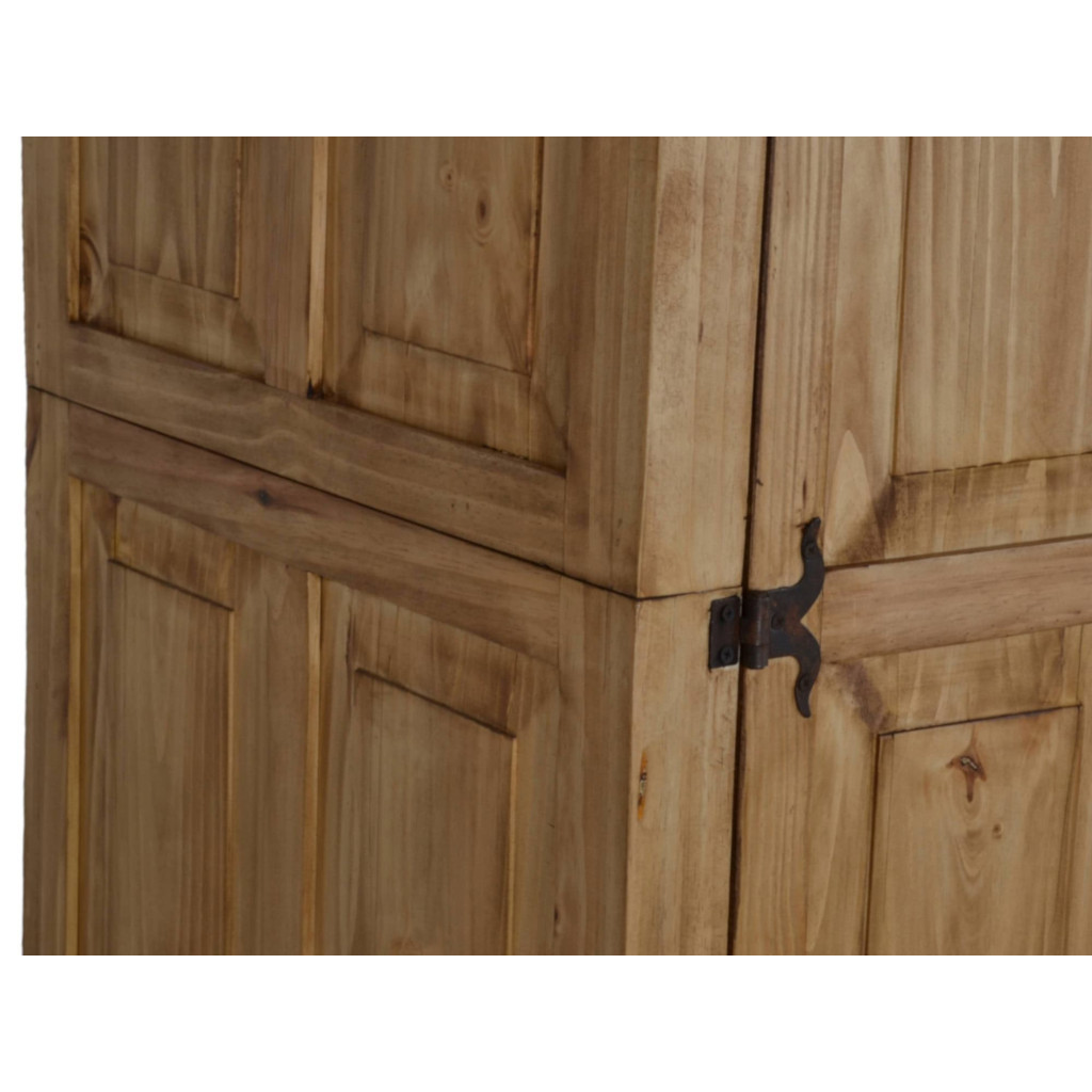 Schrank Mexico Möbel Landhaus Massivholz Pinie Honig