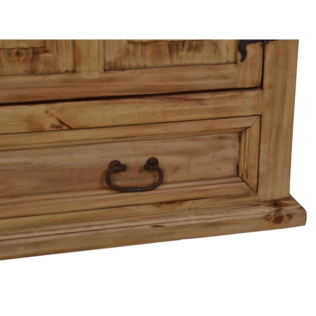 Schrank Mexico Möbel Landhaus Massivholz Pinie Honig