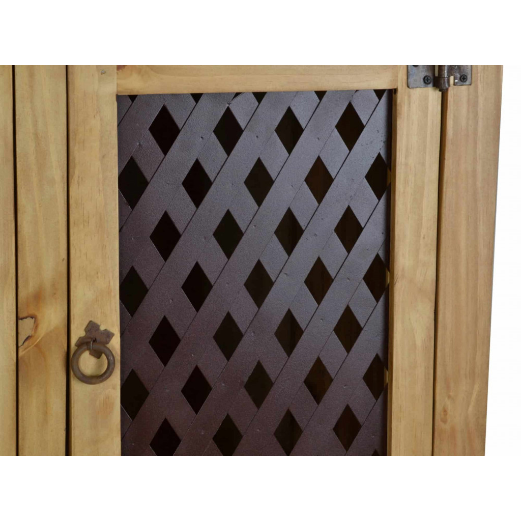 Schrank Mexico Möbel Landhaus Pinie Honig