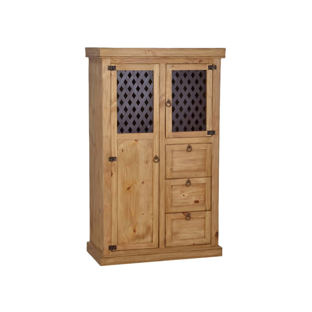 Schrank Mexico Möbel Landhaus Pinie Honig