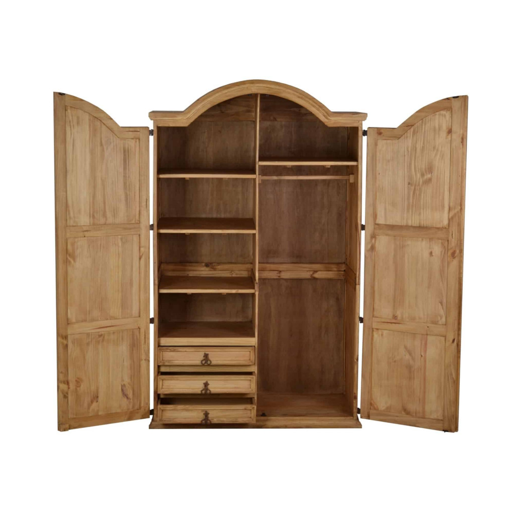 Schrank Mexico Möbel Landhaus Pinie Honig