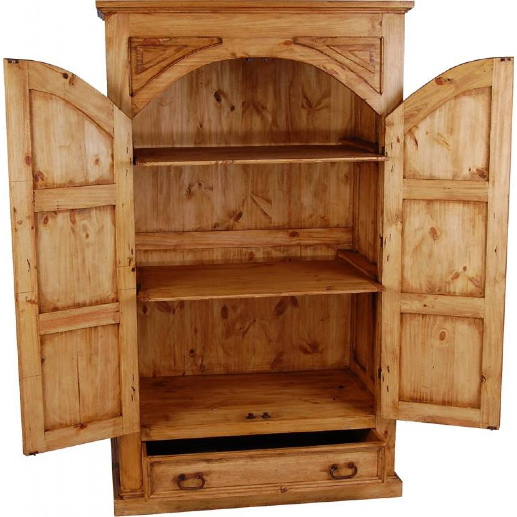 Schrank Mexico Möbel Landhaus Pinie Honig