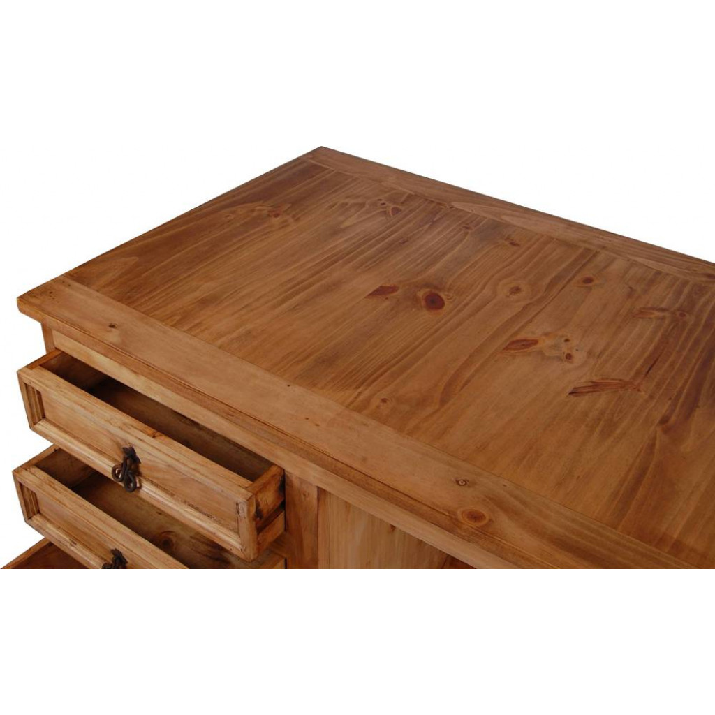 Schreibtisch Mexico Möbel Landhaus Pinie Honig