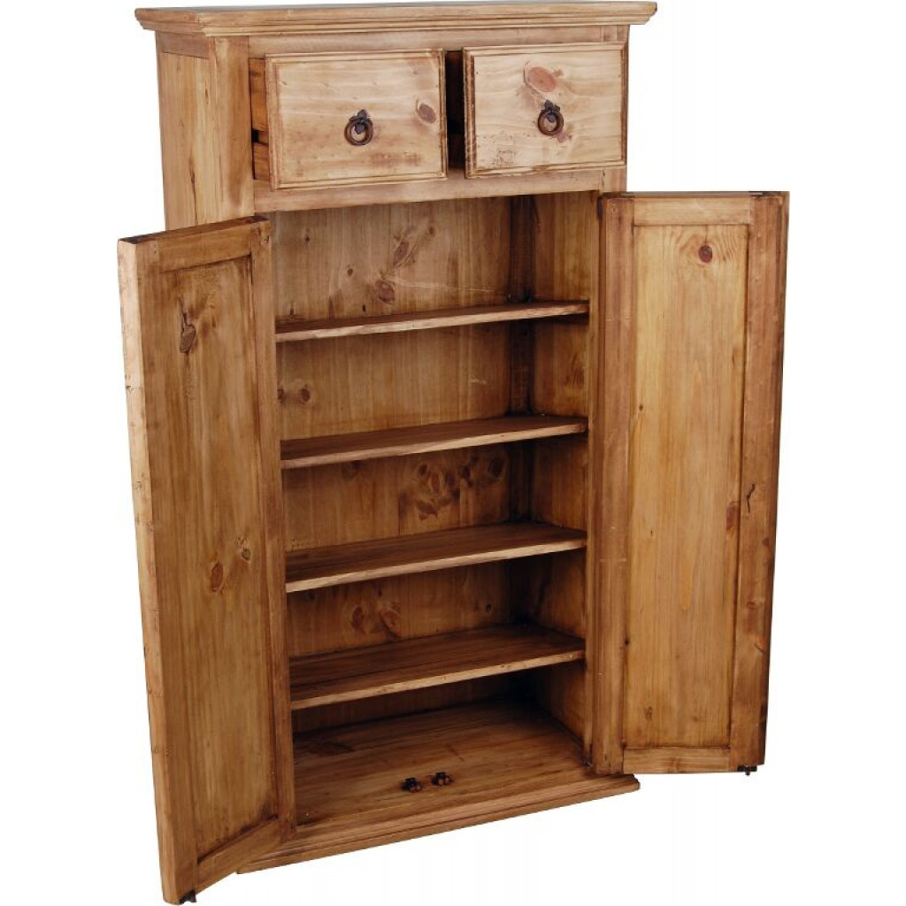 Schuhschrank Mexico Möbel Landhaus Pinie Honig