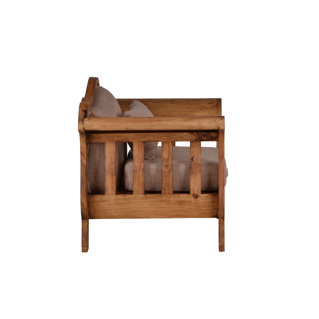 Sessel Mexico Möbel Landhaus Pinie Honig