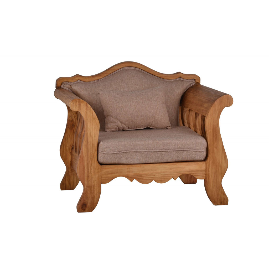 Sessel Mexico Möbel Landhaus Pinie Honig